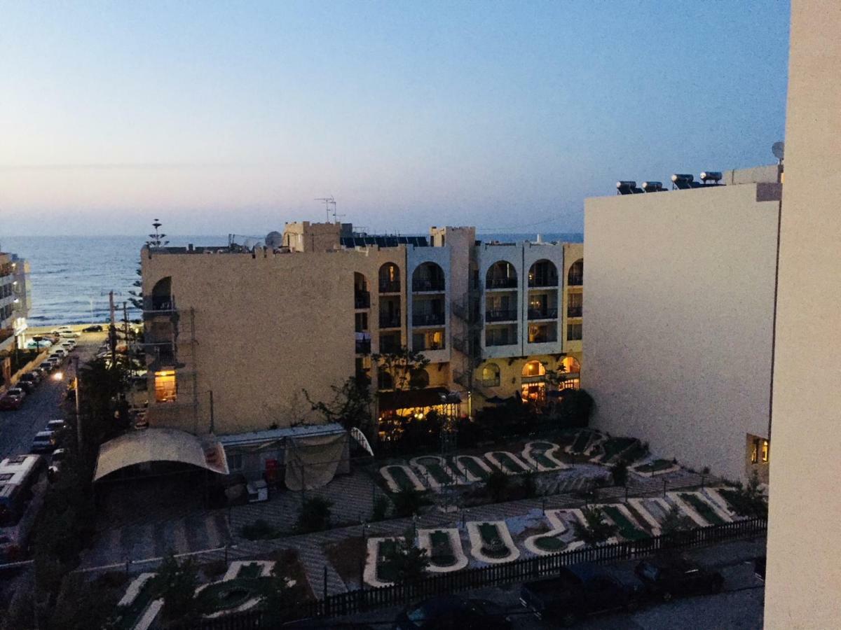 Sol & Mare - Beach Front Rethymno Exterior foto